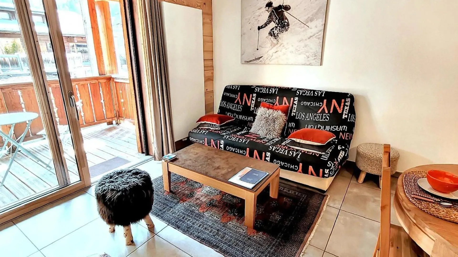 Appartement 3* Au Centre Des Gets, Avec Balcon-Terrasse, Wifi, Et Garage - Fr-1-598-137 Les Gets 0*,  Frankrike
