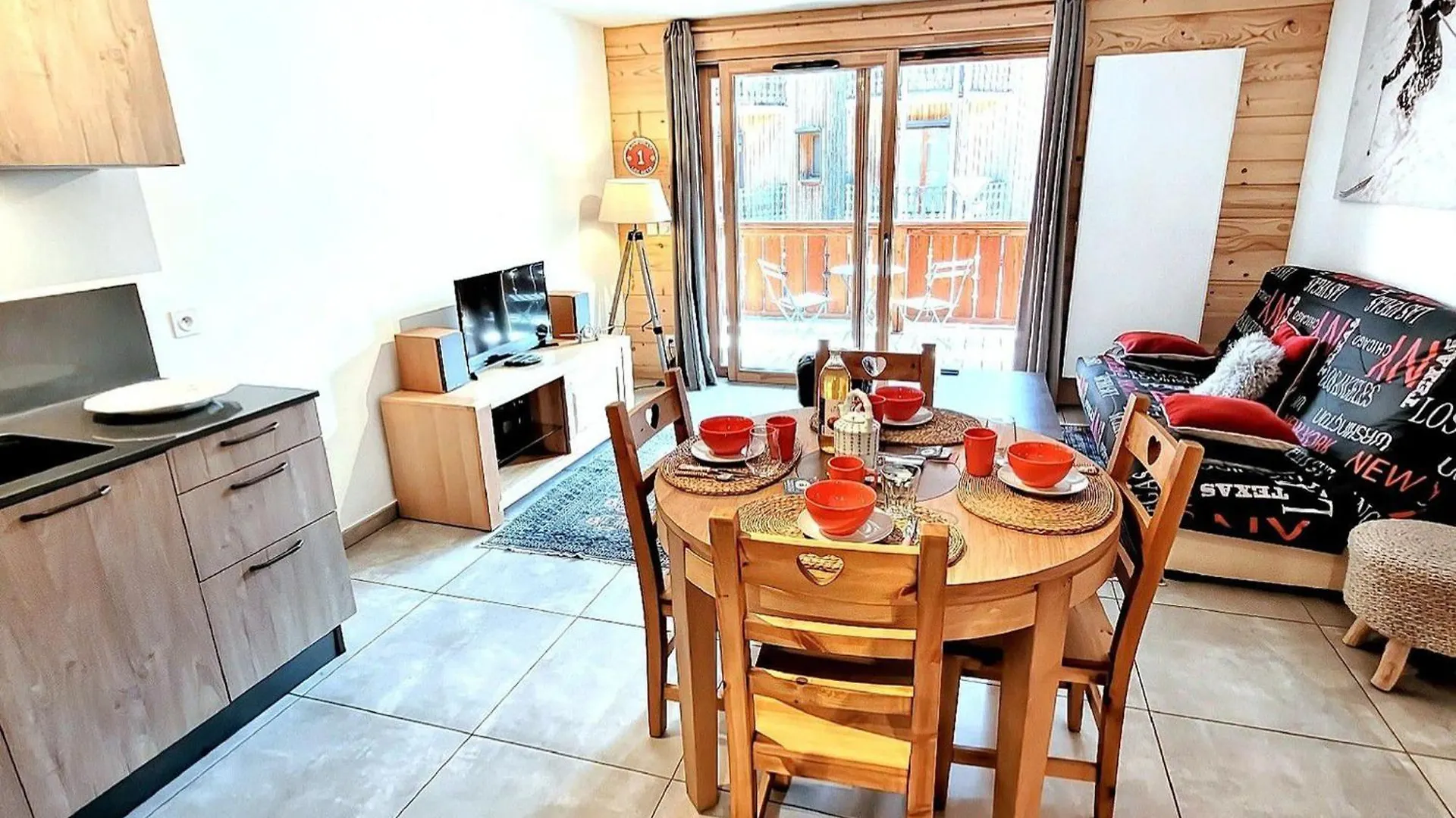 Lägenhet Appartement 3* Au Centre Des Gets, Avec Balcon-Terrasse, Wifi, Et Garage - Fr-1-598-137 Les Gets